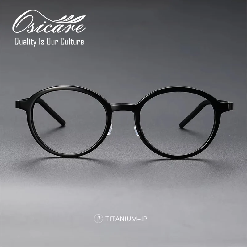Luxury Titanium Designer Eyeglasses for Men