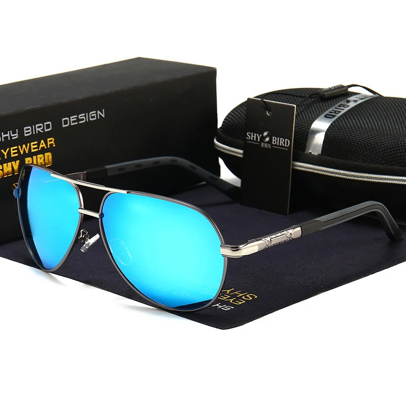 Men's Alloy Framed Polarized Toad Sunglasses