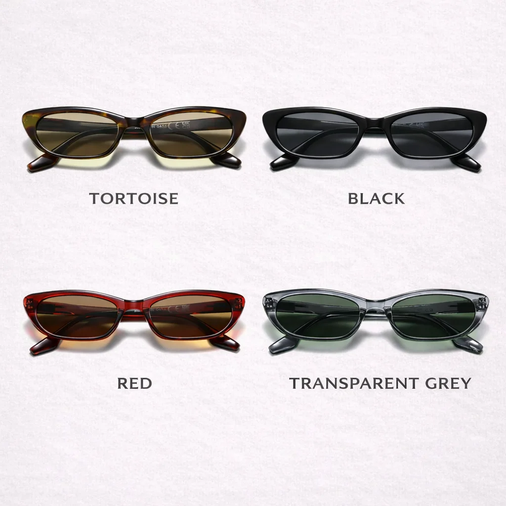 Custom Logo Black Polarized Vintage Sunglasses