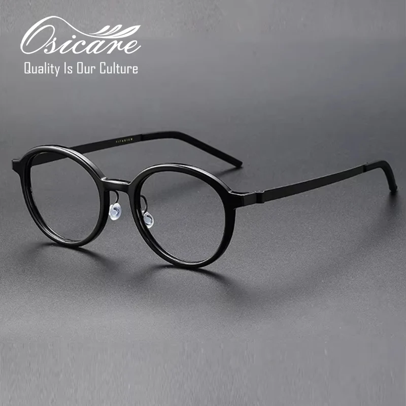 Luxury Titanium Designer Eyeglasses for Men