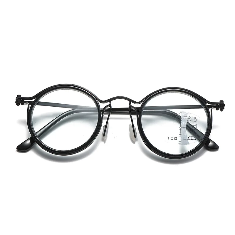 Fashionable Multifocal Reading Glasses - UV Protection