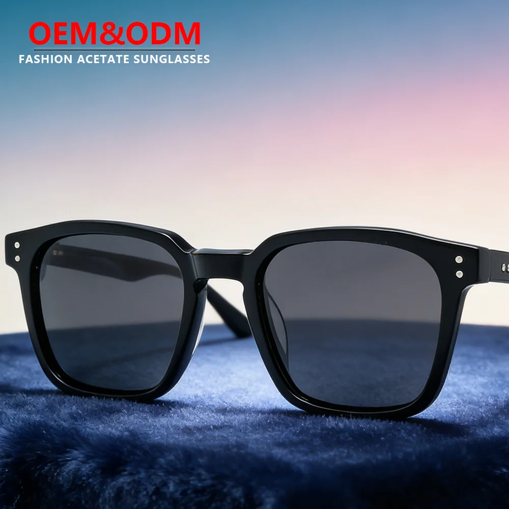 Custom Logo & Acetate Sunglasses - Unisex & Stylish