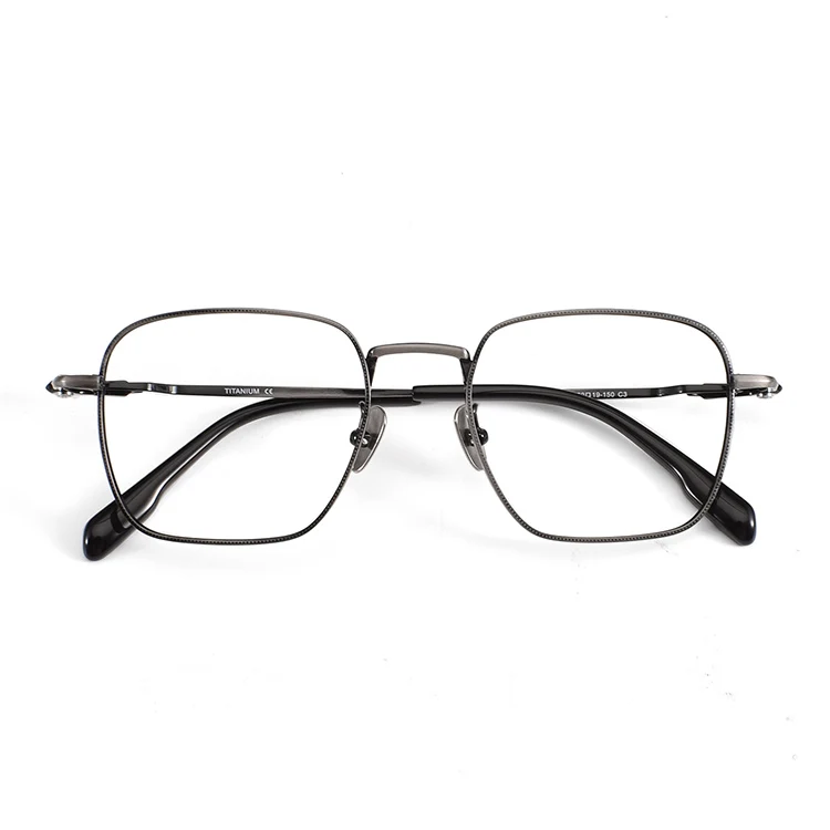 Luxury Titanium Eyeglasses - Gold, Lightweight & Stylish
