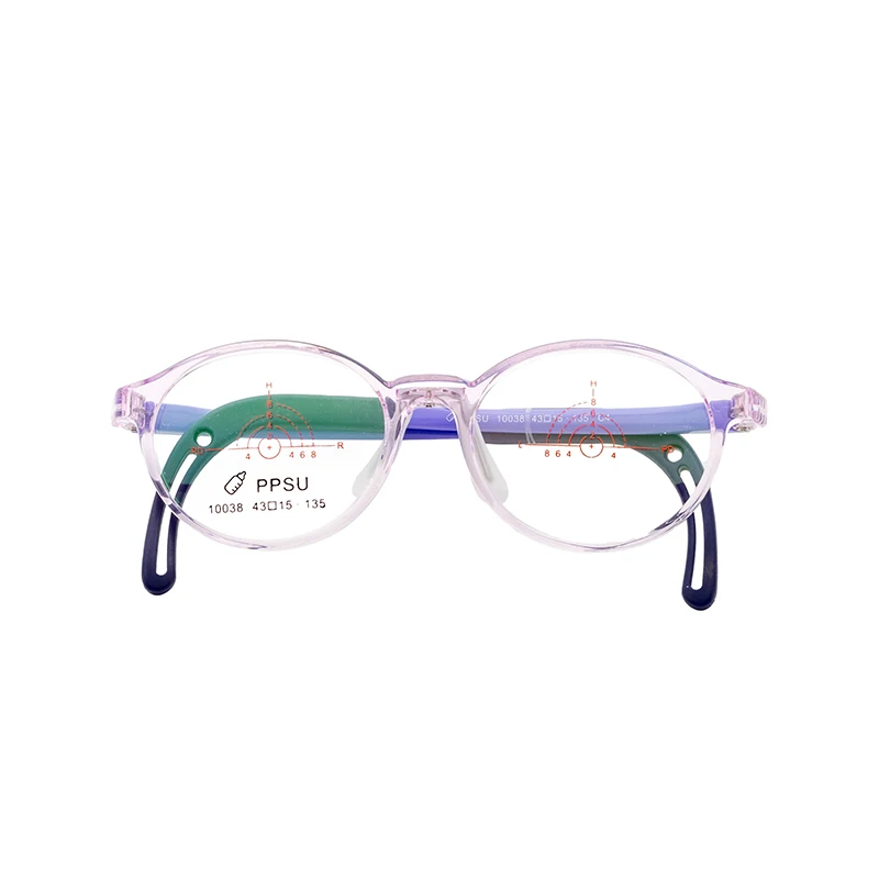 Premium Kids Glasses with Silicone Nose Pads