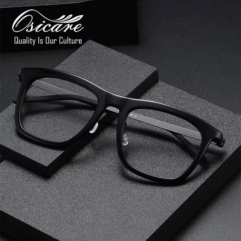 Luxury Acetate & Titanium Optical Frames for Men