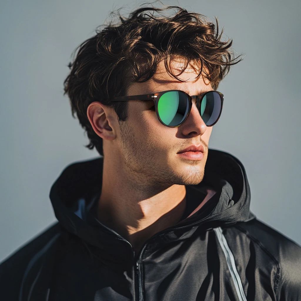 Custom Polarized TR90 Women’s Round Sunglasses