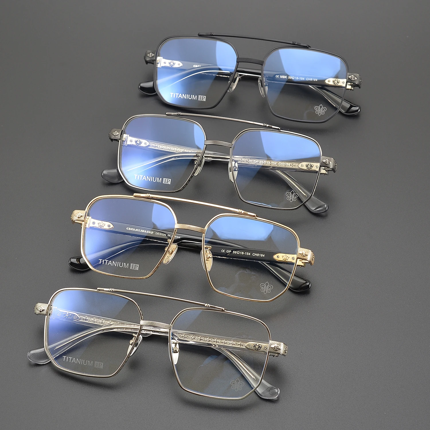 Luxury Titanium Prescription Eyeglasses - Unisex
