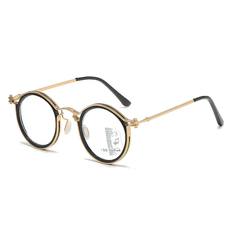 Fashionable Multifocal Reading Glasses - UV Protection
