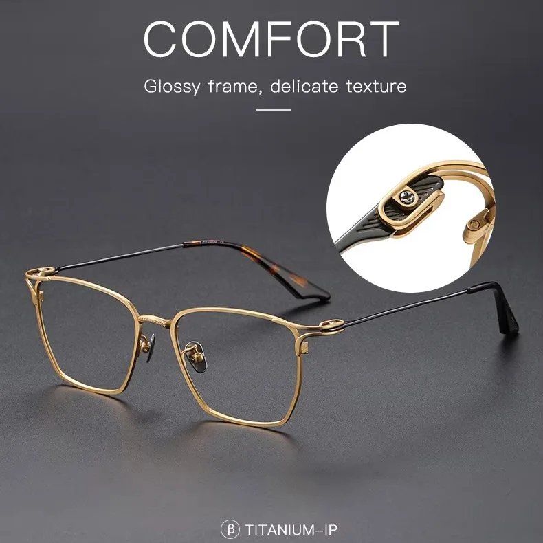 Osciare Model 80999 Vintage Titanium Eyeglasses