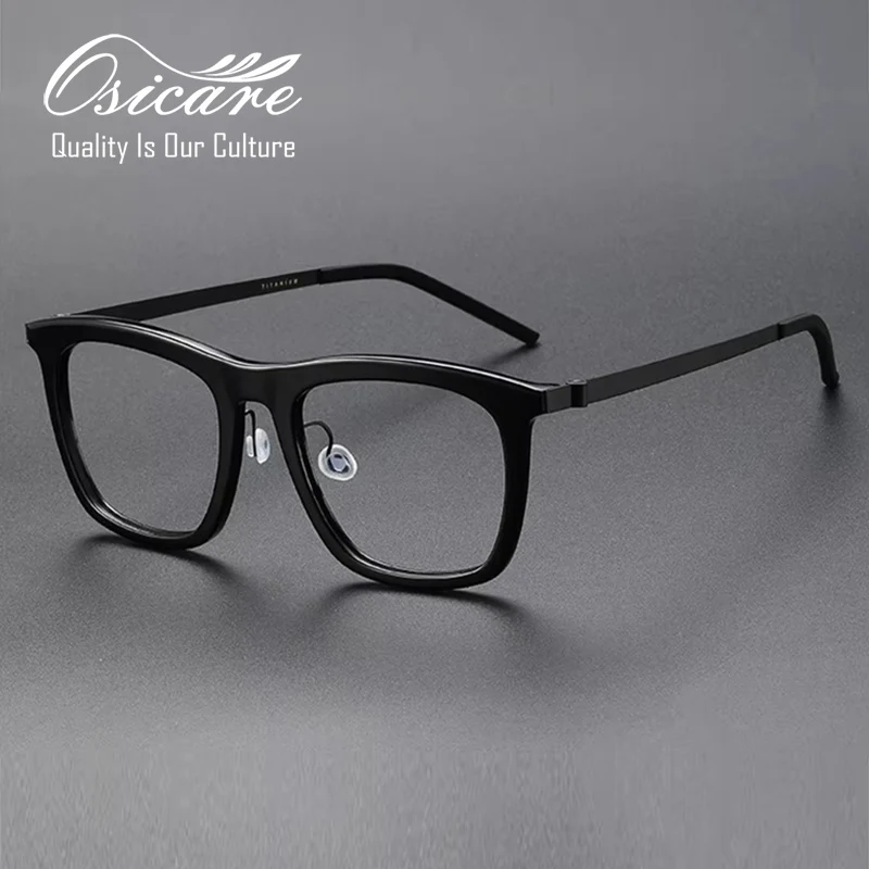 Luxury Acetate & Titanium Optical Frames for Men