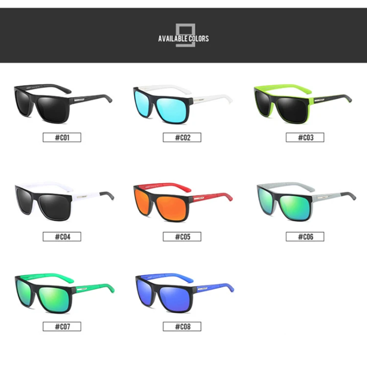 DUBERY Men's Polarized Sunglasses - New Design