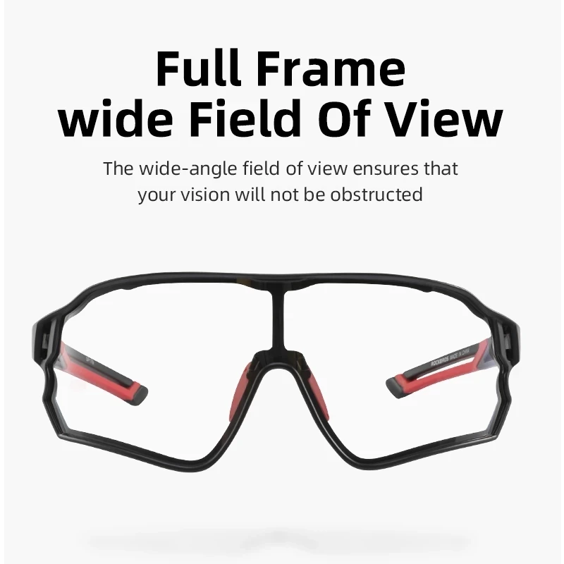 ROCKBROS Photochromic Sports Cycling Sunglasses