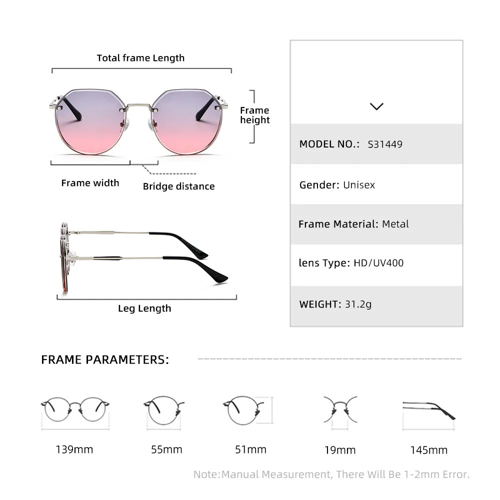 Luxury Women's Wholesale Sunglasses
