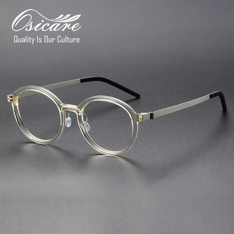 Luxury Titanium Designer Eyeglasses for Men