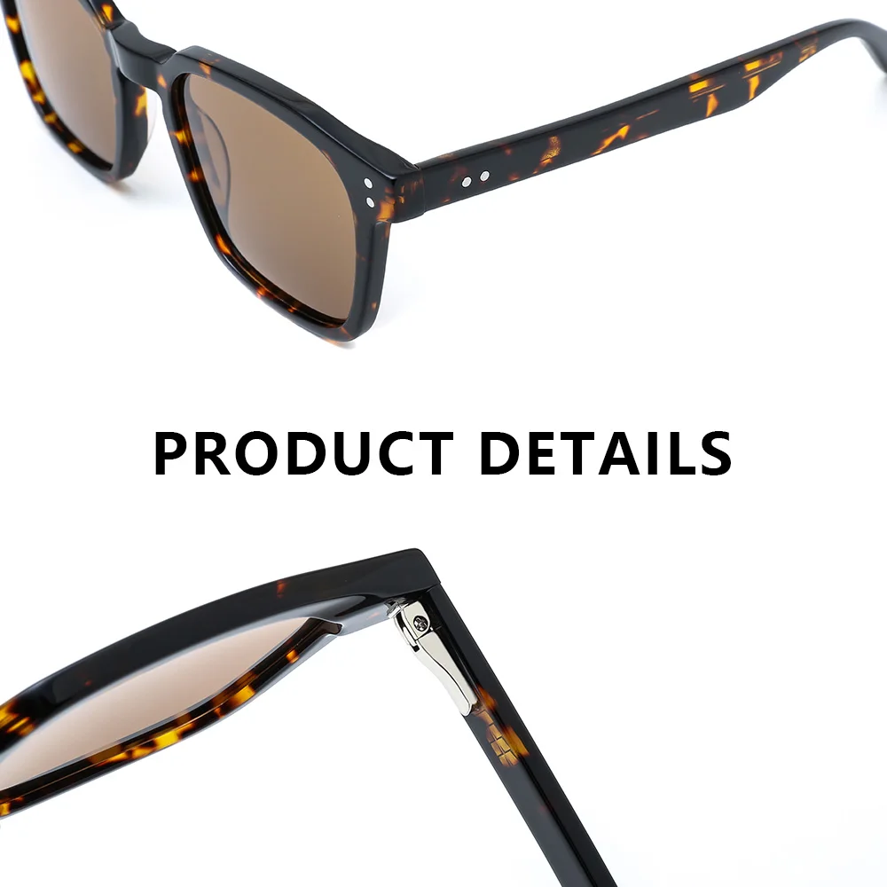 Custom Logo & Acetate Sunglasses - Unisex & Stylish