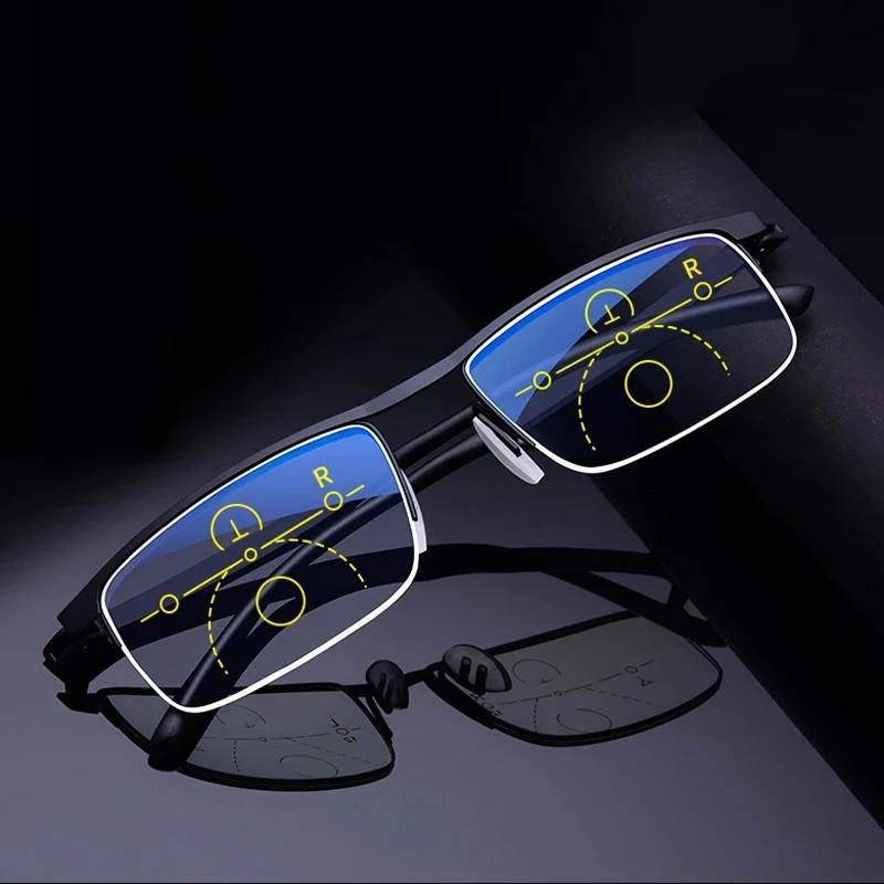 Intelligent Multifocal Anti-Blue Light Glasses