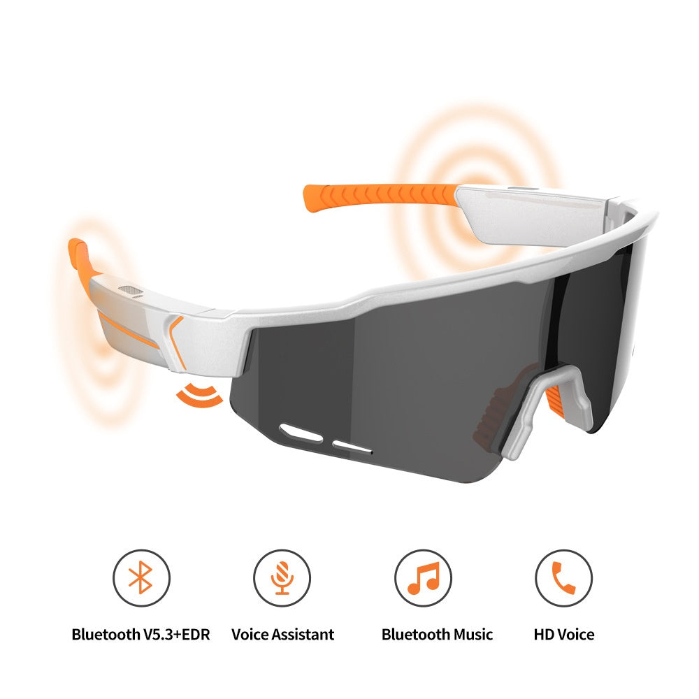Smart Bluetooth Cycling Sunglasses – Music & Call Polarized Sports Glasses
