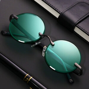Fashion Classic Rimless Sunglasses Women Men