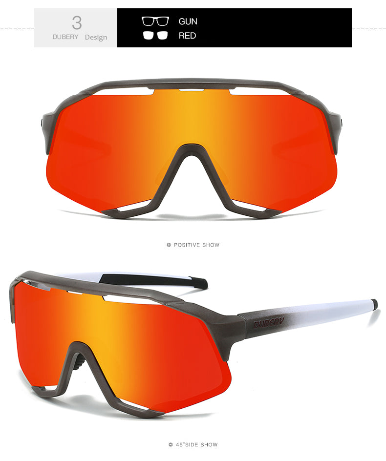 High Quality Men's Sports pink Sunglasses