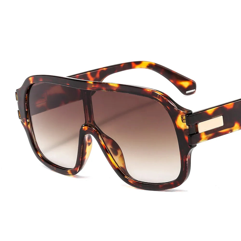 GWTNN OEM Oculos De Sol Women Men One Piece Big Frame UV400 Fashion Oversized Square Sunglasses - Image 4