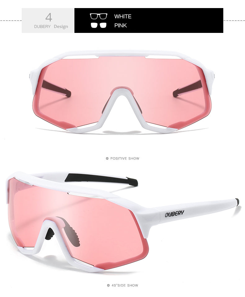High Quality Men's Sports pink Sunglasses - Image 2