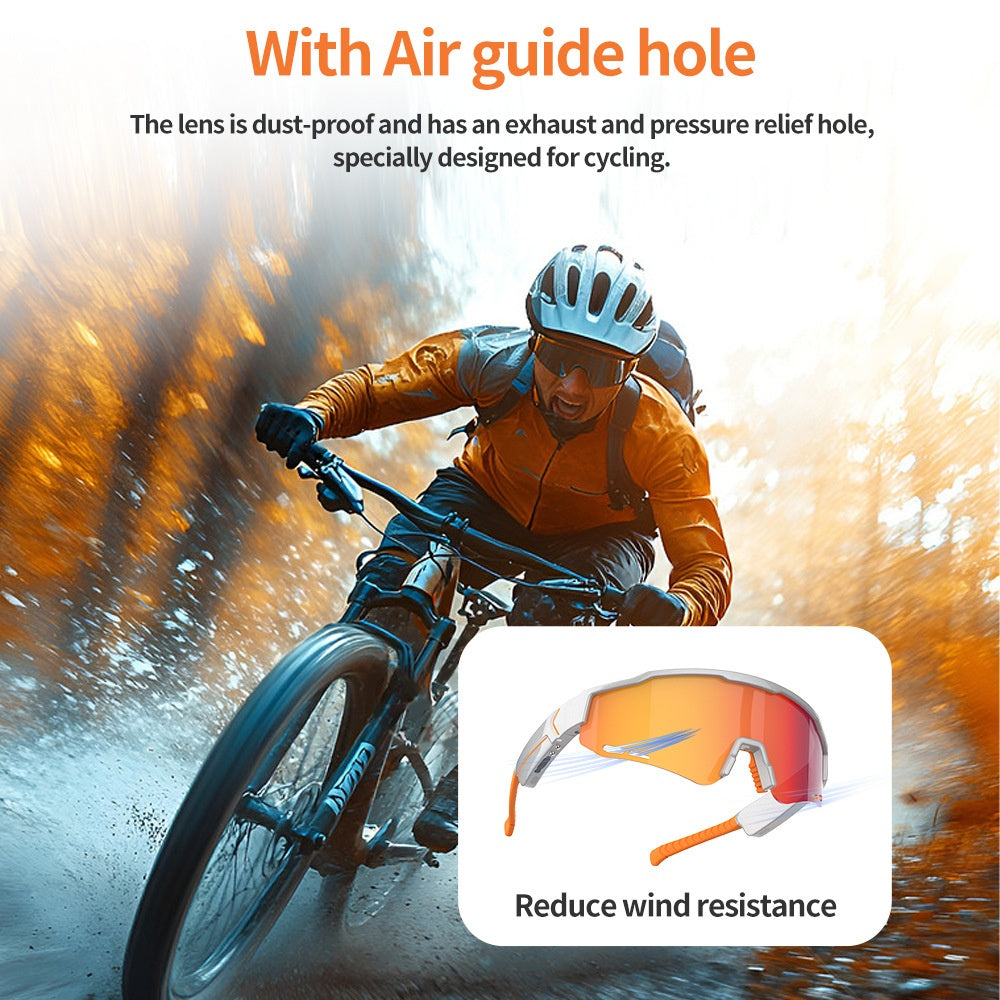 Smart Bluetooth Cycling Sunglasses – Music & Call Polarized Sports Glasses - Image 3