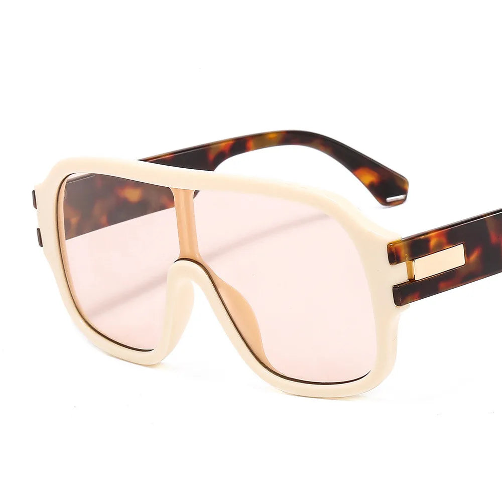 GWTNN OEM Oculos De Sol Women Men One Piece Big Frame UV400 Fashion Oversized Square Sunglasses - Image 3