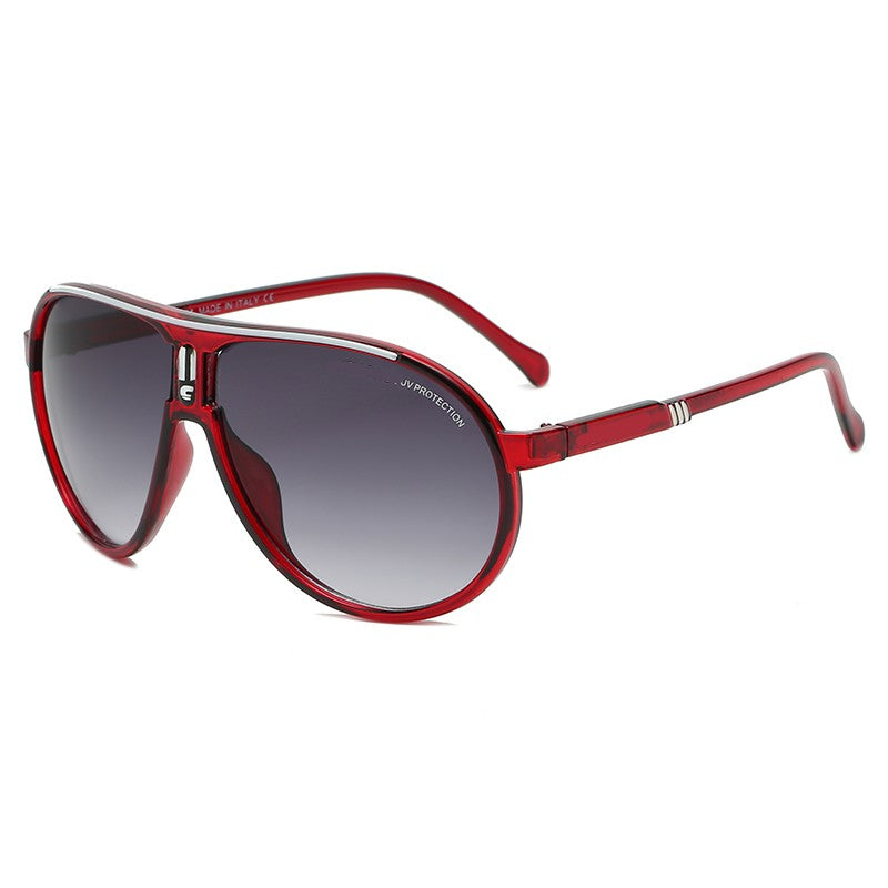 Casual Sunglasses White Red Blue Anti-Radiation Leisure Sport Spectacles Fashionable - Image 3