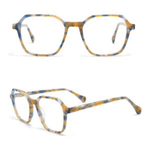Oversized Acetate Square Eyeglasses Frames for Men & Women