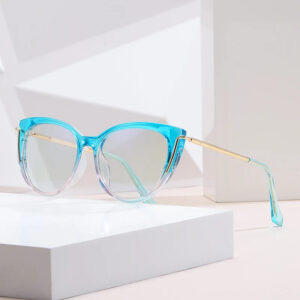 Partagas 2026 Photochromic Cat Eye Blue Light Glasses for Women