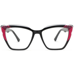 Unisex Acetate Prescription Glasses - Classic Style, Bold Colors