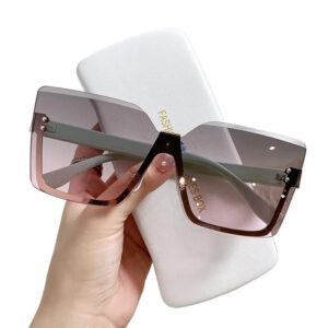 Women's Rimless Luxury Designer Sunglasses