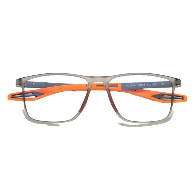 Silicone TR90 Sports Blue Light Blocking Glasses Unisex Eyeglass Frame