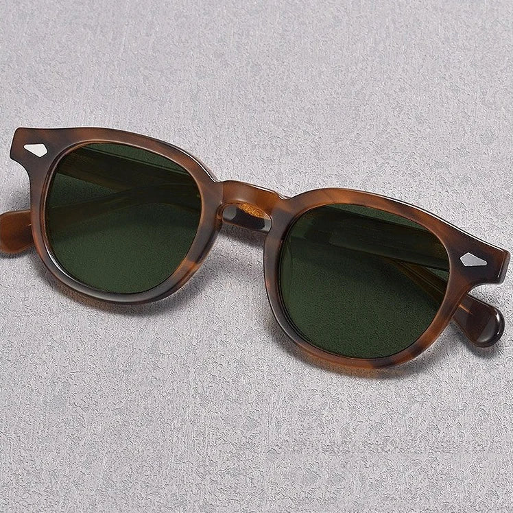 Finewell 22728 Custom Logo Wholesale Fashion Vintage Round Sun Glasses Retro Brand Designer Polarized Sunglasses for Women& Men