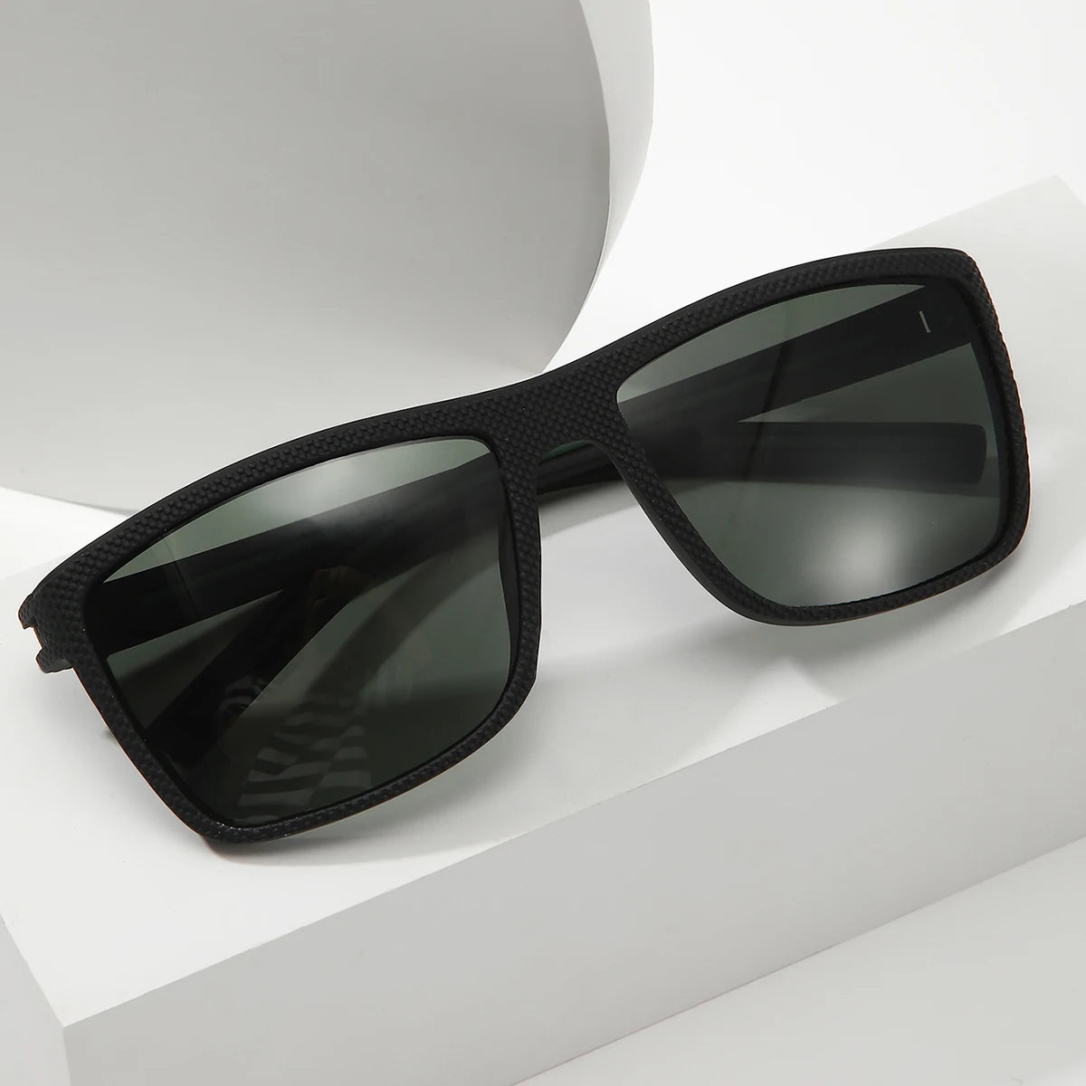 Men's Polarized Sports Sunglasses - Square Frame, High Quality