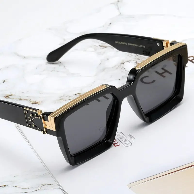 Luxury Designer Square Sunglasses for Men & Women 2024