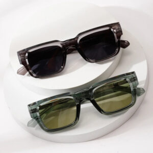 Unisex UV400 Rectangle Sunglasses - High-Quality Luxury