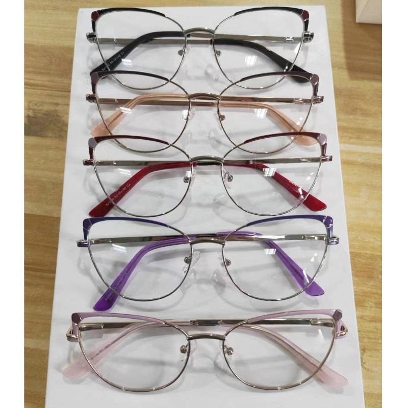 Stylish Cateye Optical Frame – Women’s Metal Cat Eye Glasses - Image 2