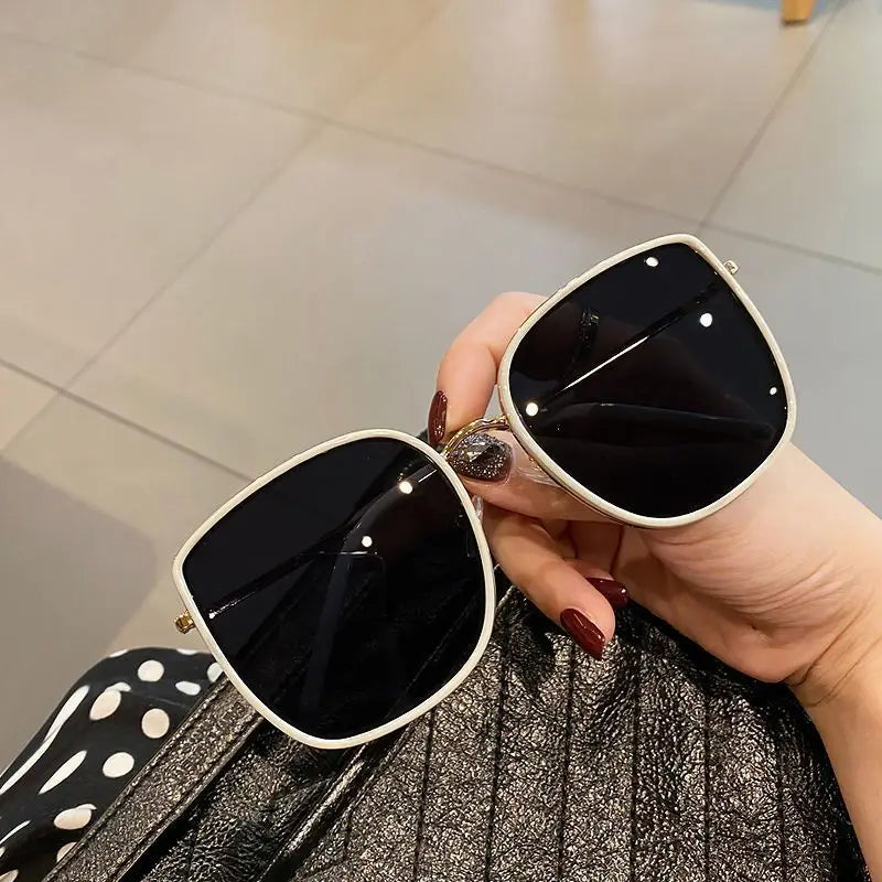 2026 New Large Frame Sun Glasses for Women High Quality Luxury Women Sunglasses Outdoor Sun protection Shading Women's Glasses
