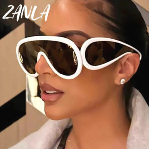 Oval Brown Sunglasses for Women & Men - Vintage Style 2026