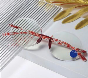 Lightweight Rimless Reading Glasses
