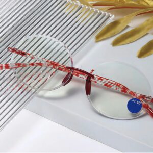 Lightweight Rimless Reading Glasses