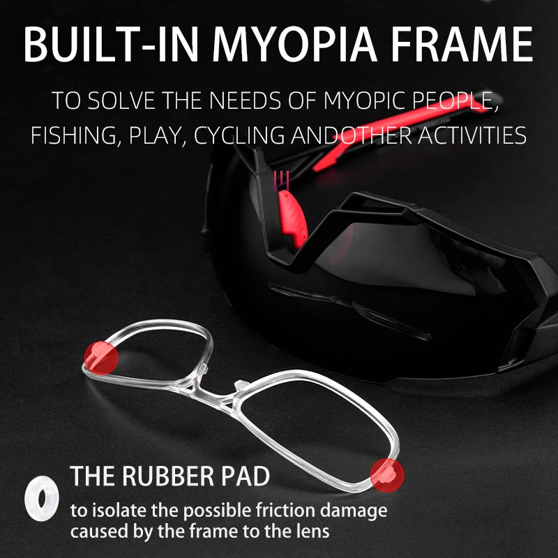 ROCKBROS Polarized Windproof Cycling Sunglasses - Image 5