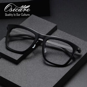 Luxury Acetate & Titanium Optical Frames for Men