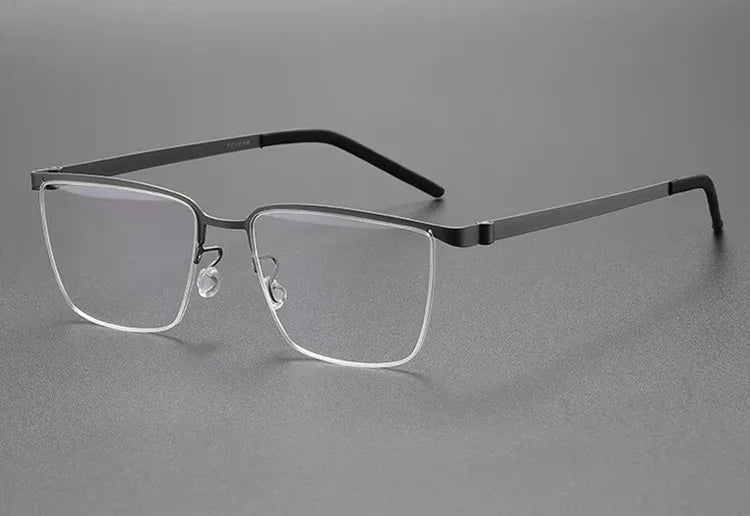 Premium Titanium Designer Eyeglasses for Men - Image 12