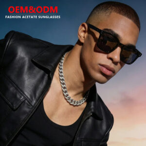 Custom Logo & Acetate Sunglasses - Unisex & Stylish